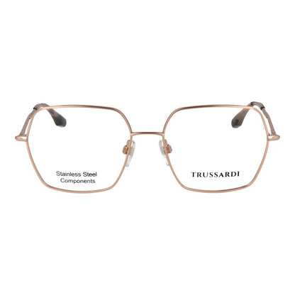 Trussardi Rose Gold Stainless Steel Glasses (Frames)