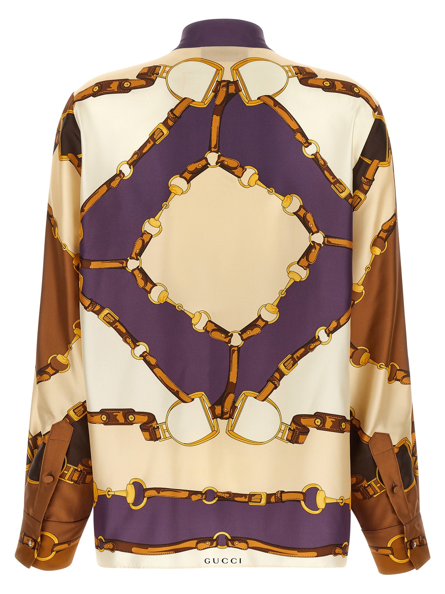 Gucci Multicolor Silk Blouse
