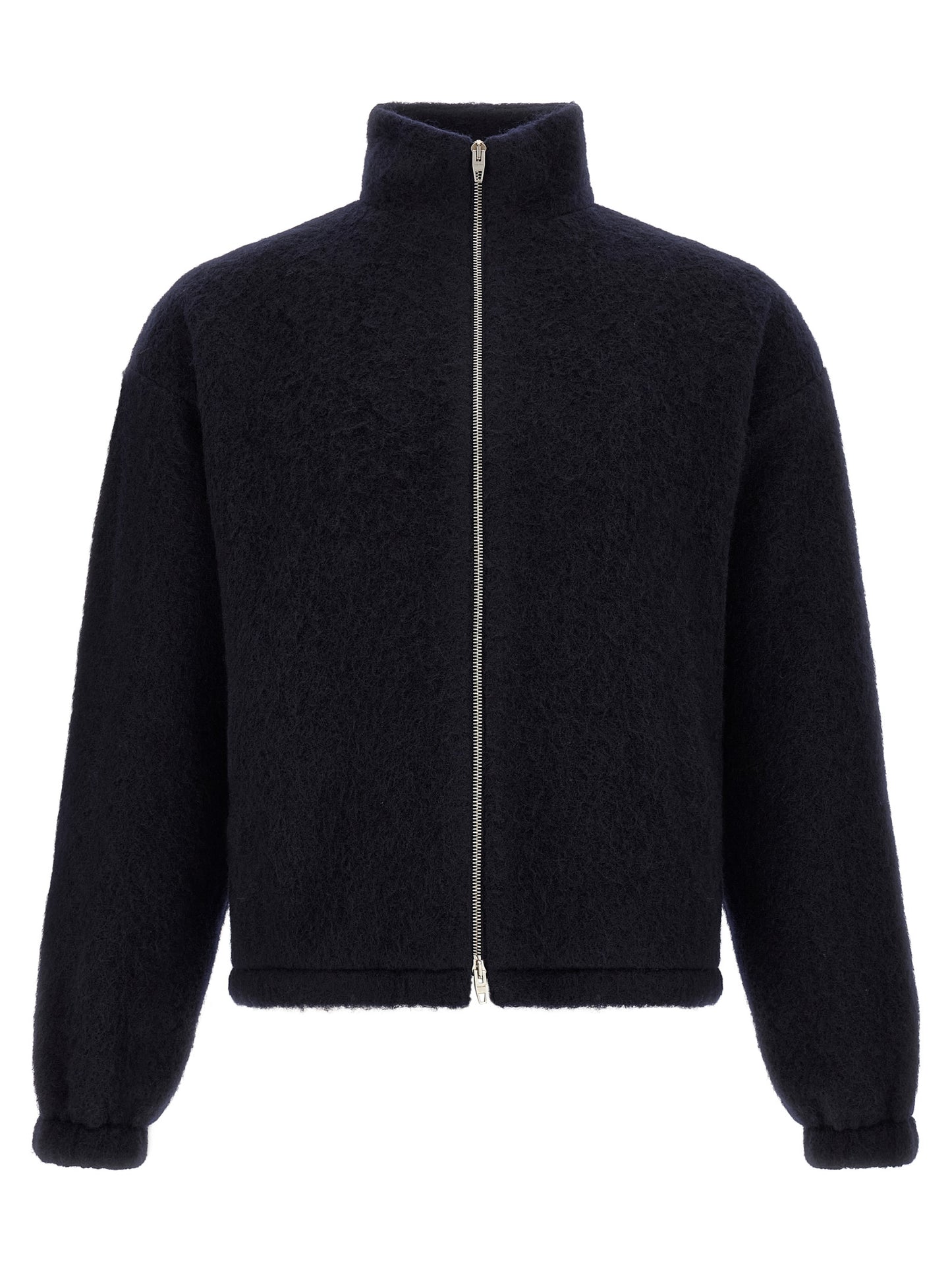Jil Sander Blue Wool Sweatshirt