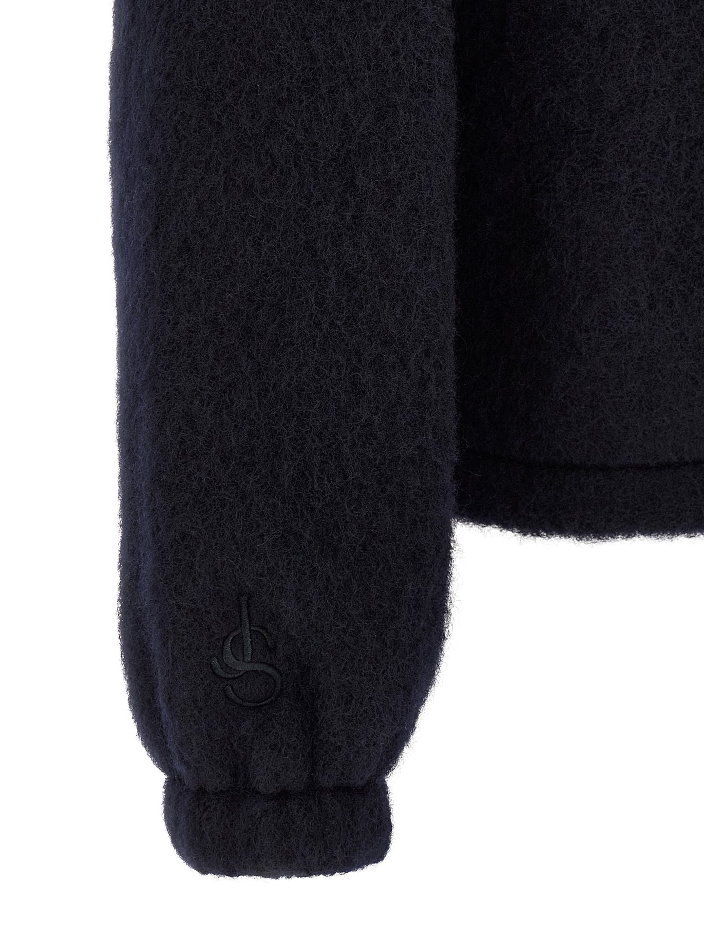 Jil Sander Blue Wool Sweatshirt