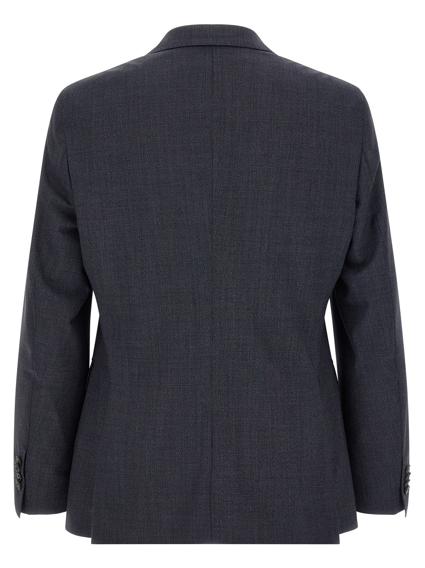 Hugo Boss Blue Polyester Two-Piece Suit