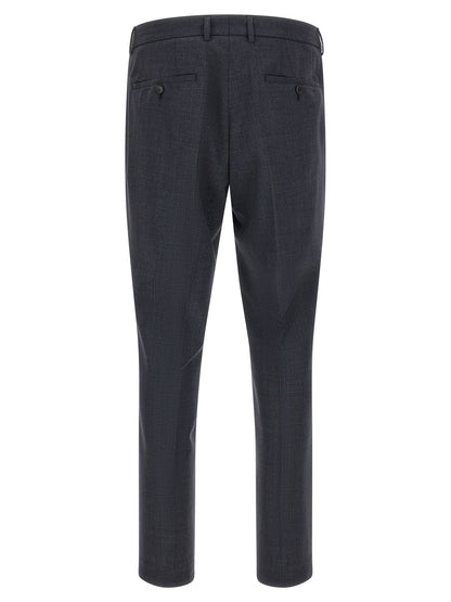 Hugo Boss Blue Polyester Two-Piece Suit
