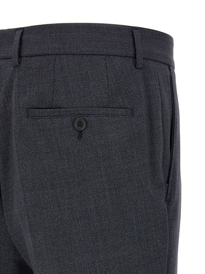 Hugo Boss Blue Polyester Two-Piece Suit
