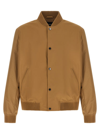 Hugo Boss Beige Polyester Bomber