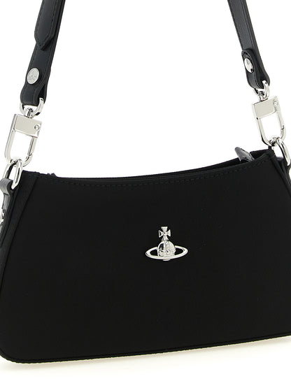 Vivienne Westwood Black Polyester Shoulder Bag