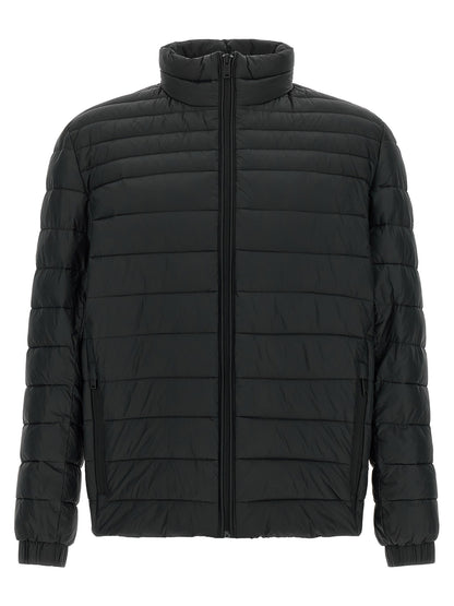 Hugo Boss Black Recycled Polyamide Full-Length Jacket