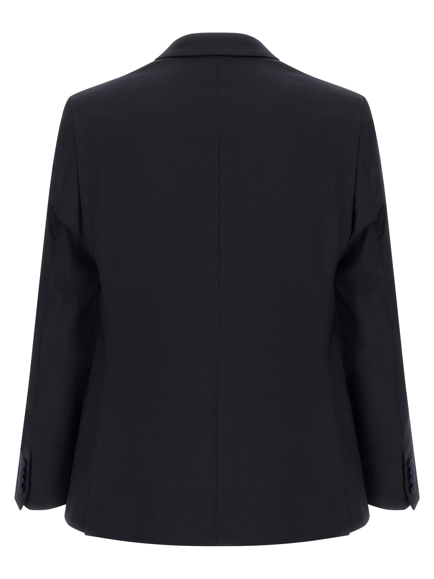 Pal Zileri Black Wool Two-Piece Suit