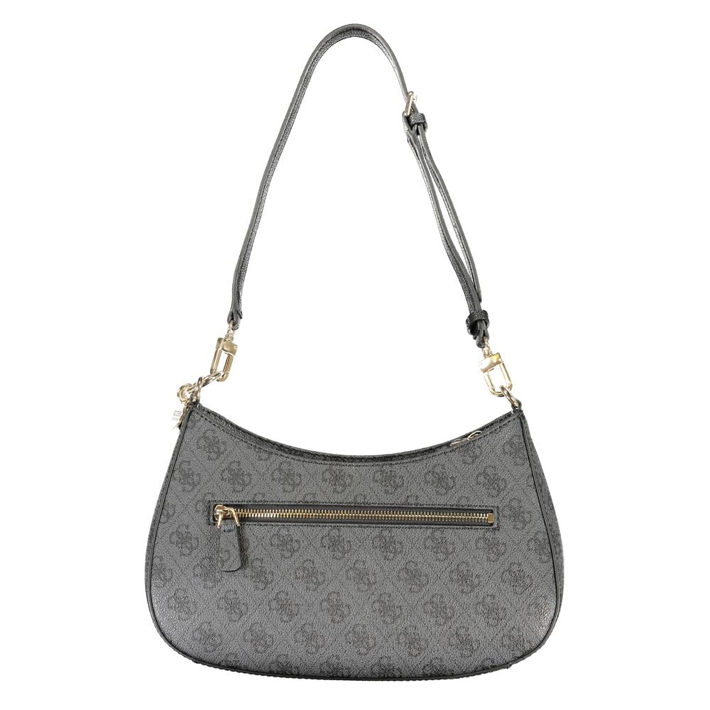 Guess Jeans Noelle Polyurethane Handbag - Black