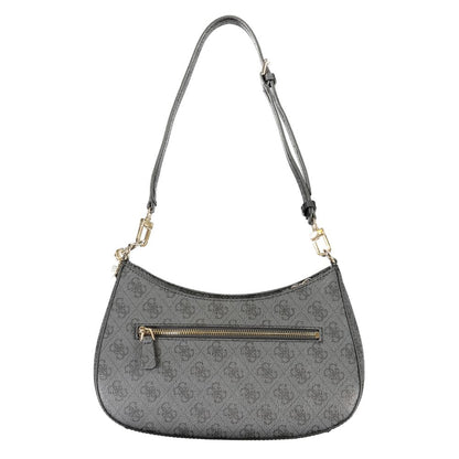 Guess Jeans Noelle Polyurethane Handbag - Black