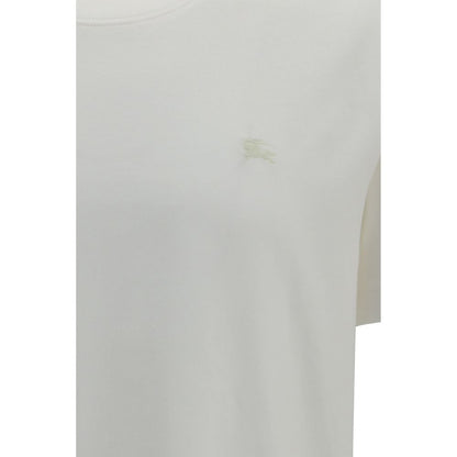 Burberry White Cotton T-Shirt