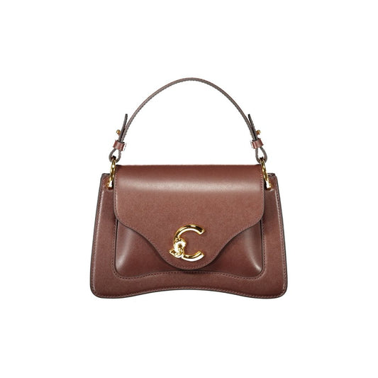 Coccinelle C Me Calf Leather Handbag - Brown