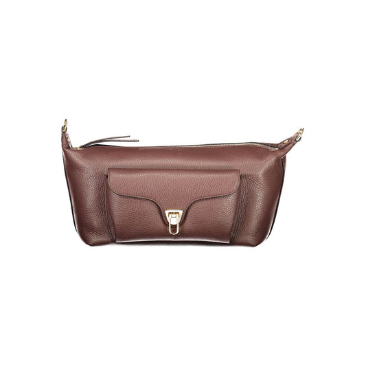 Handbag by Coccinelle for women in leather brown features a exquisite silhouette, showcasing a secure zipper and exquisite external-pockets & internal-pockets with versatile shoulder-strap & adjustable-strap for a exquisite finish.