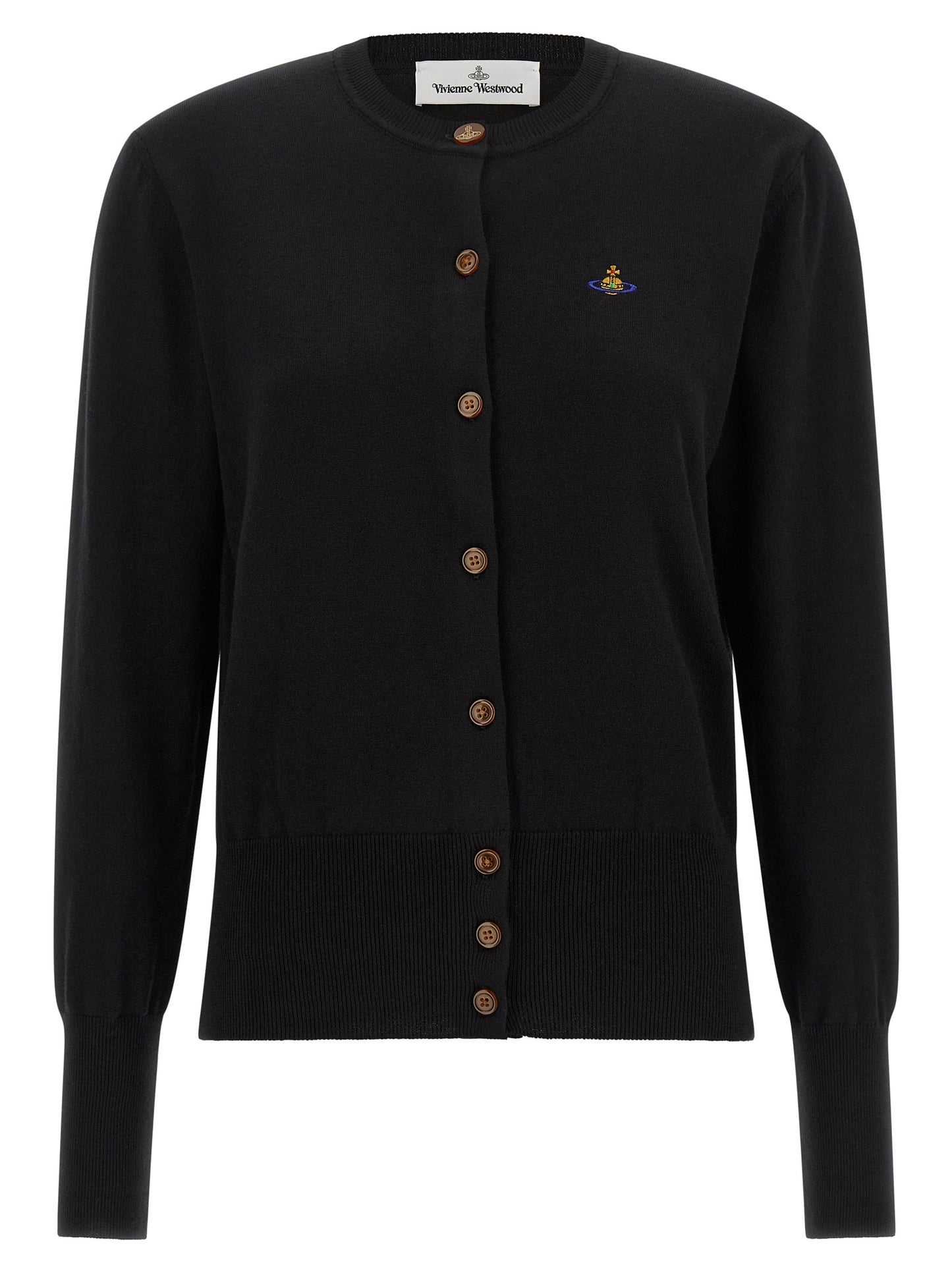 Vivienne Westwood Black Cotton Cardigan