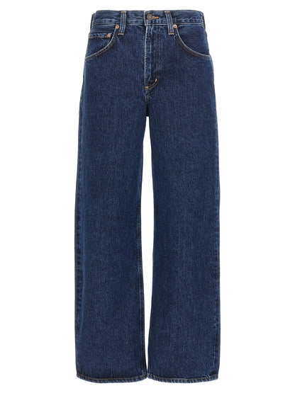 Agolde Blue Cotton Jeans Denim