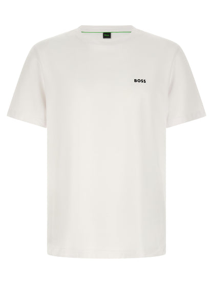 Hugo Boss White Cotton T-Shirt