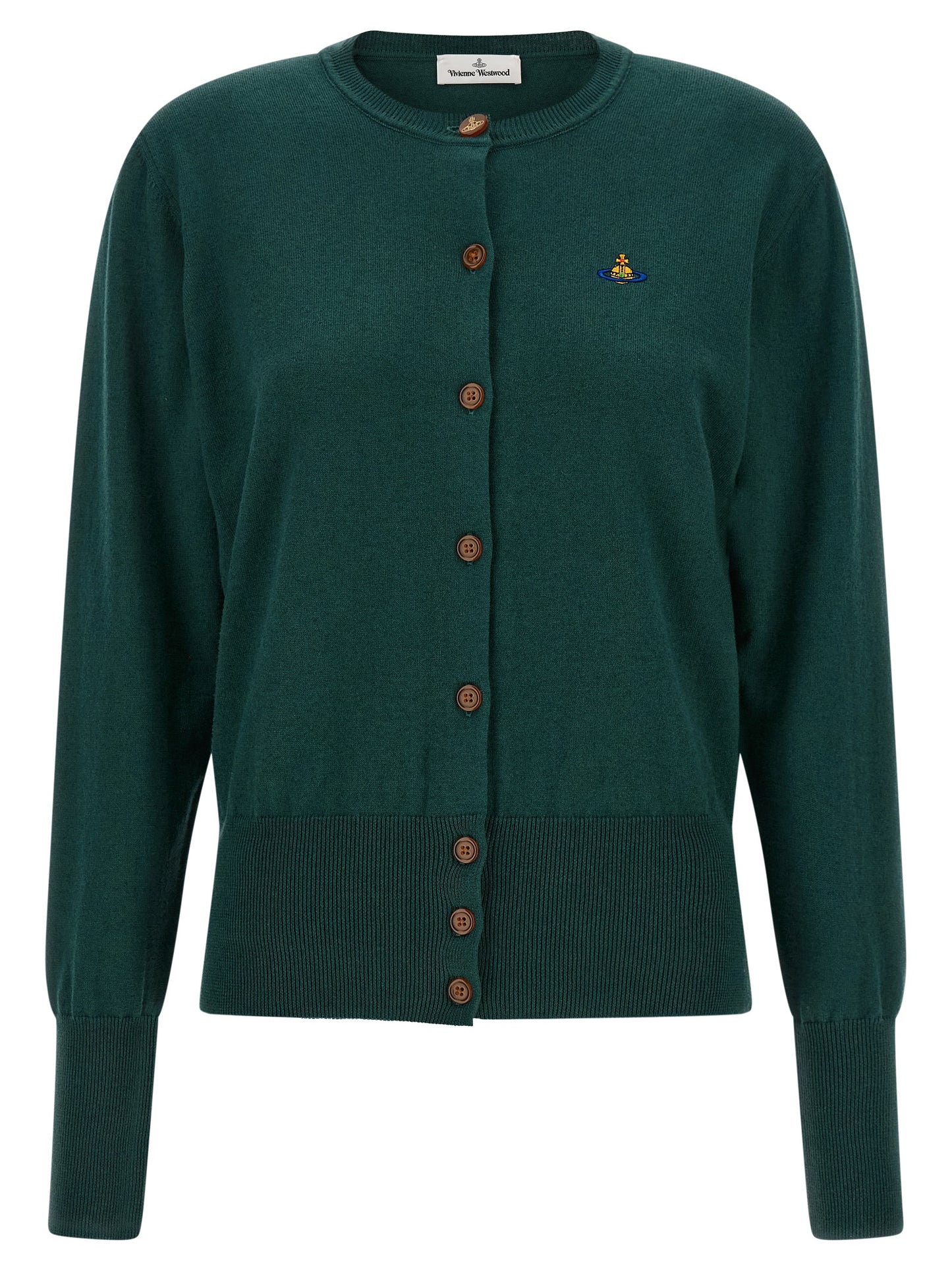 Vivienne Westwood Bicolor Cotton Cardigan