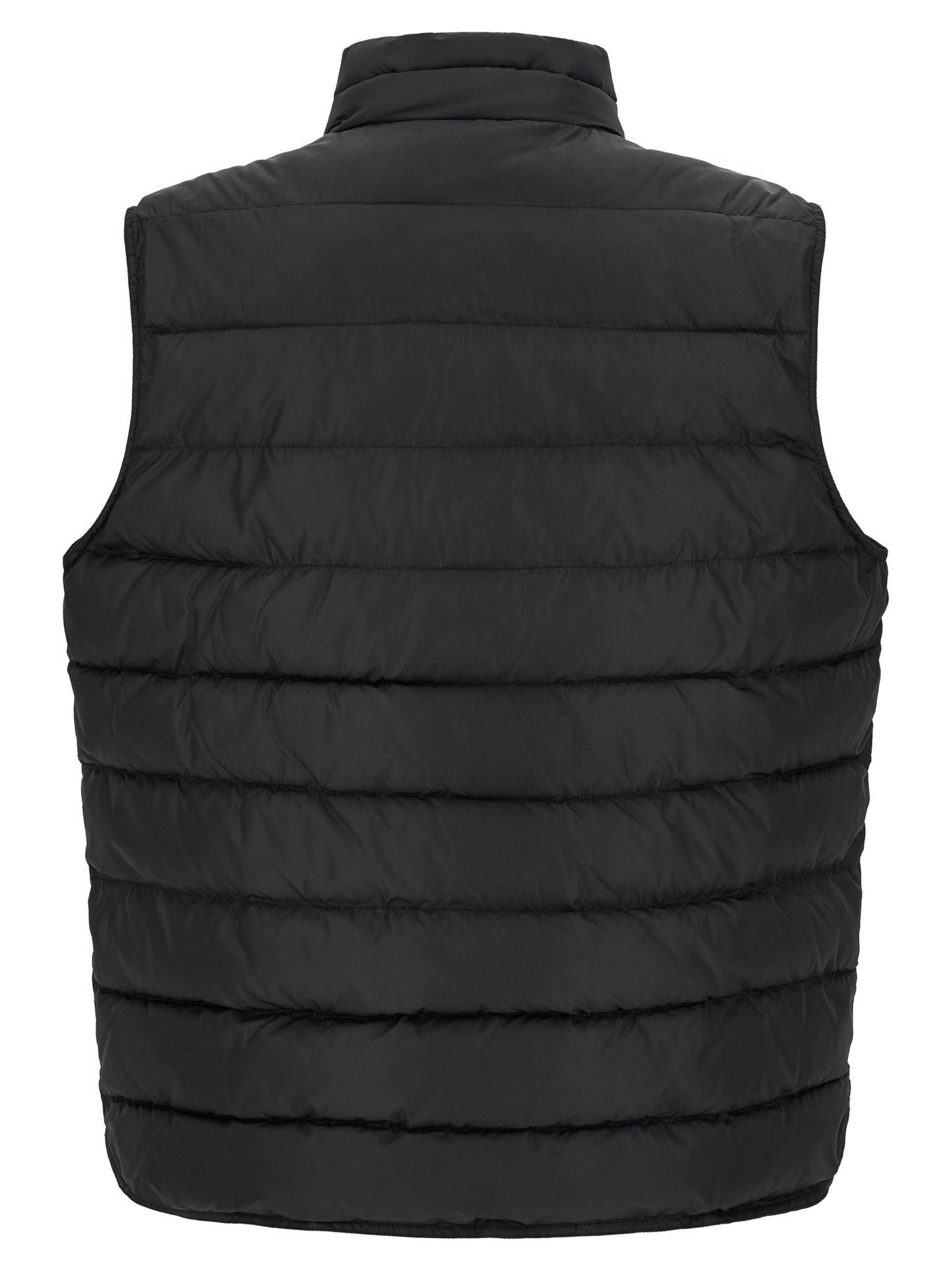 Dolce & Gabbana Black Polyester Sleeveless Jacket