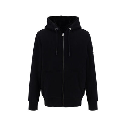 Moose Knuckles Black Polyester Hoodie