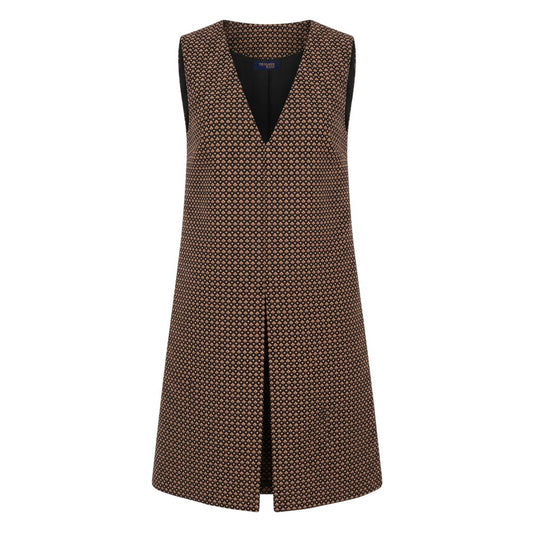 Trussardi Jeans Beige Polyester Women Dress