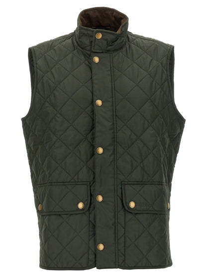 Barbour Bicolor Polyester Sleeveless Jacket