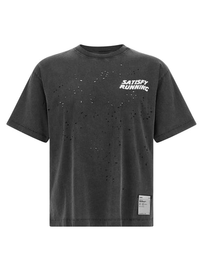 SATISFY Black Organic Cotton T-Shirt