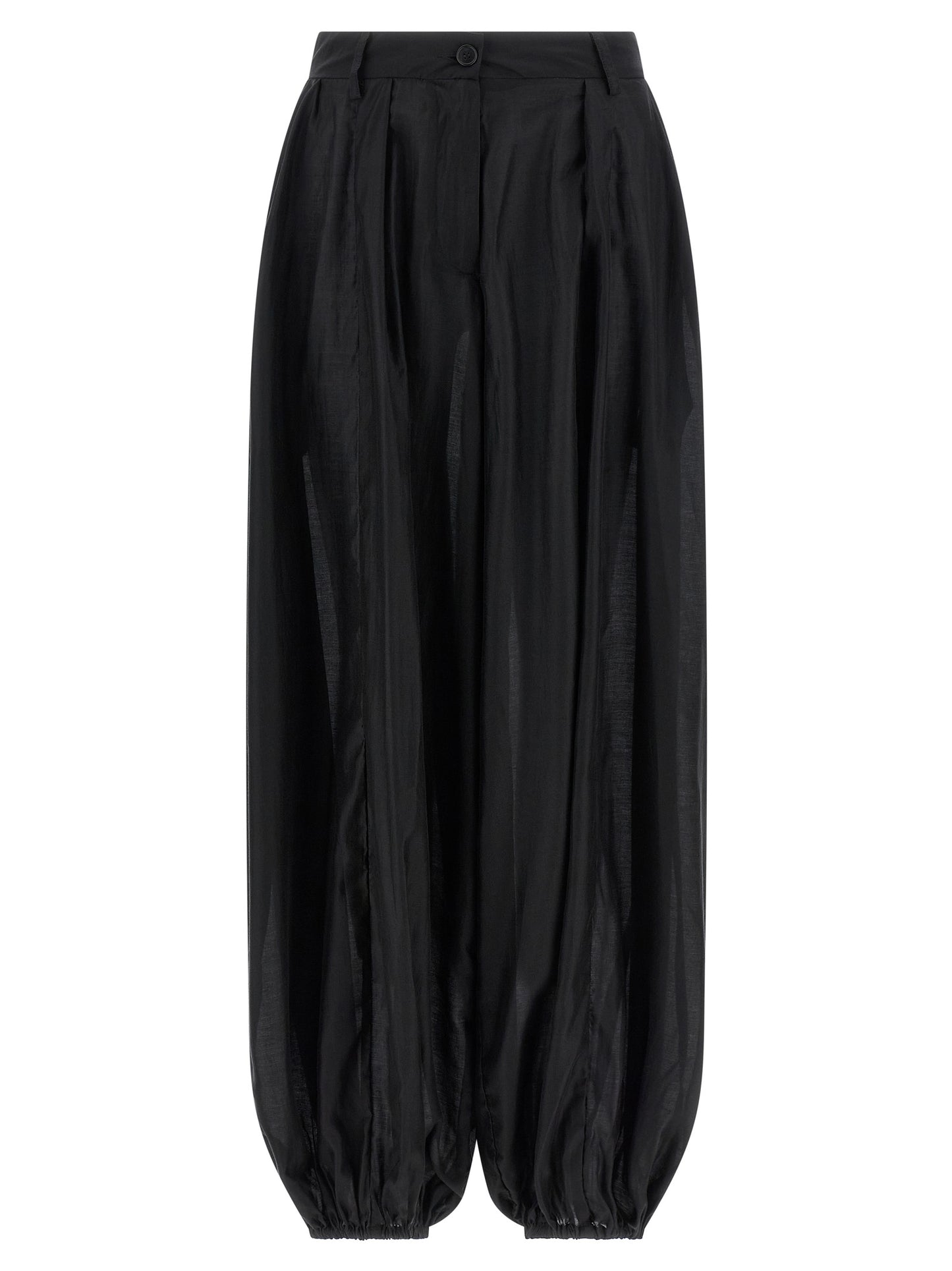 THELATEST Black Lyocell Casual Pants