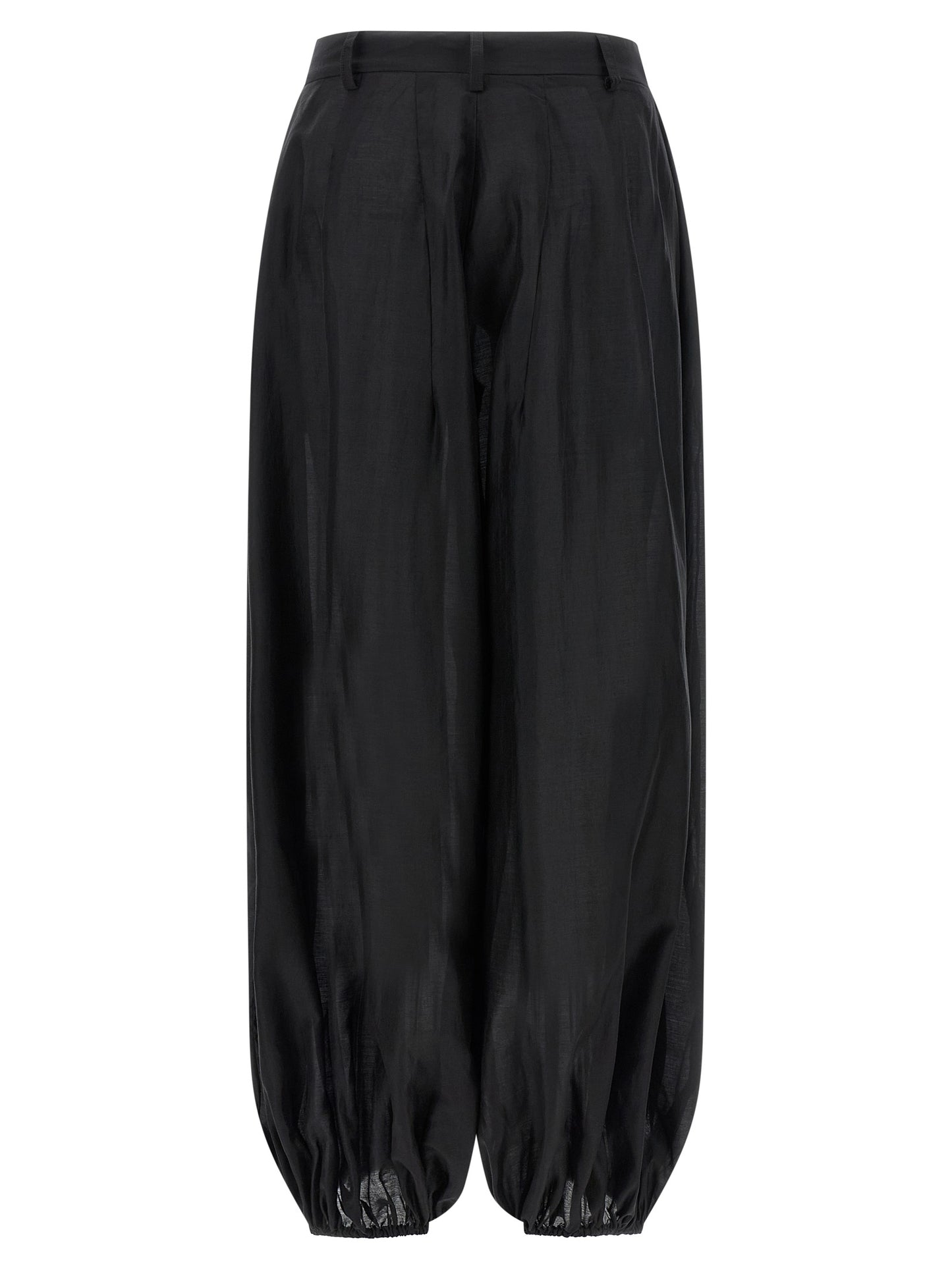 THELATEST Black Lyocell Casual Pants