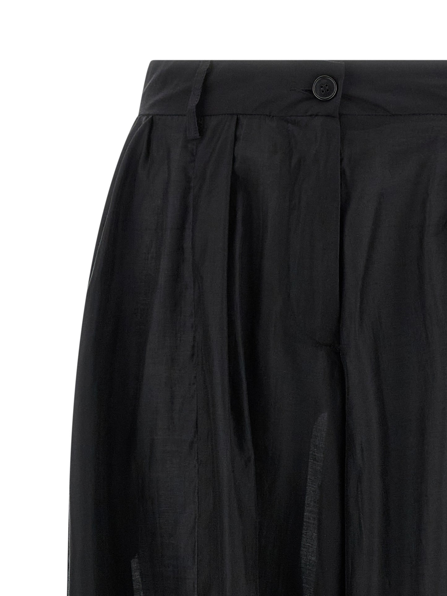THELATEST Black Lyocell Casual Pants
