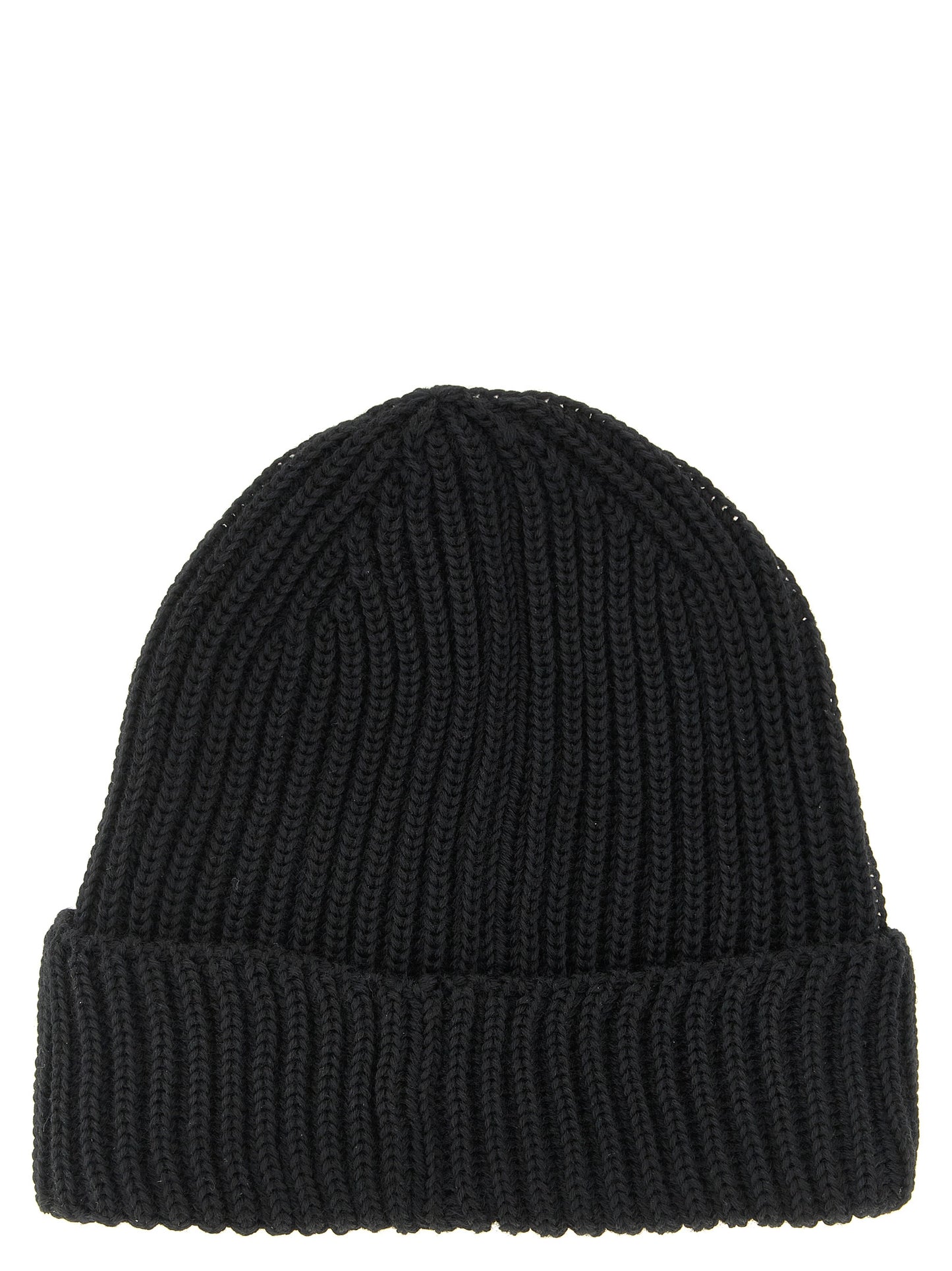 C.P. Company Black Wool Beanie