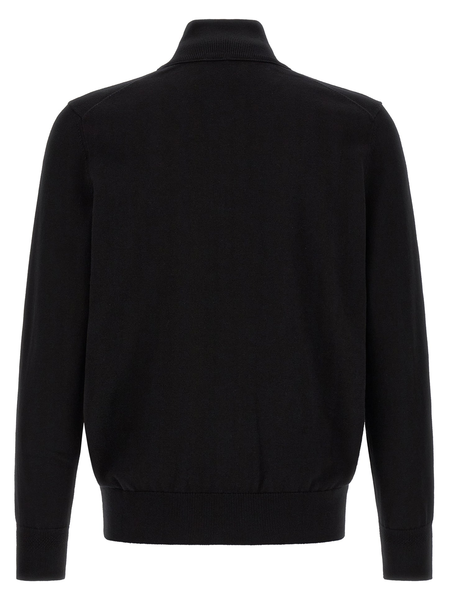 Hugo Boss Black Cotton Cardigan
