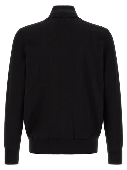 Hugo Boss Black Cotton Cardigan
