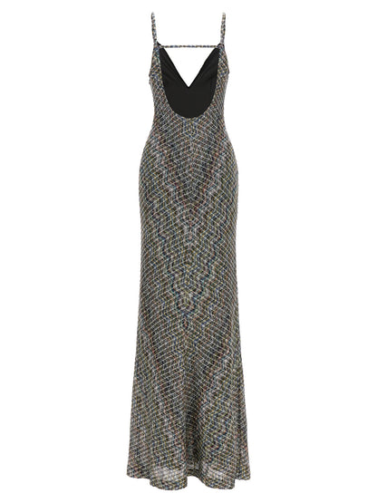 Missoni Multicolor Viscose Long Dress