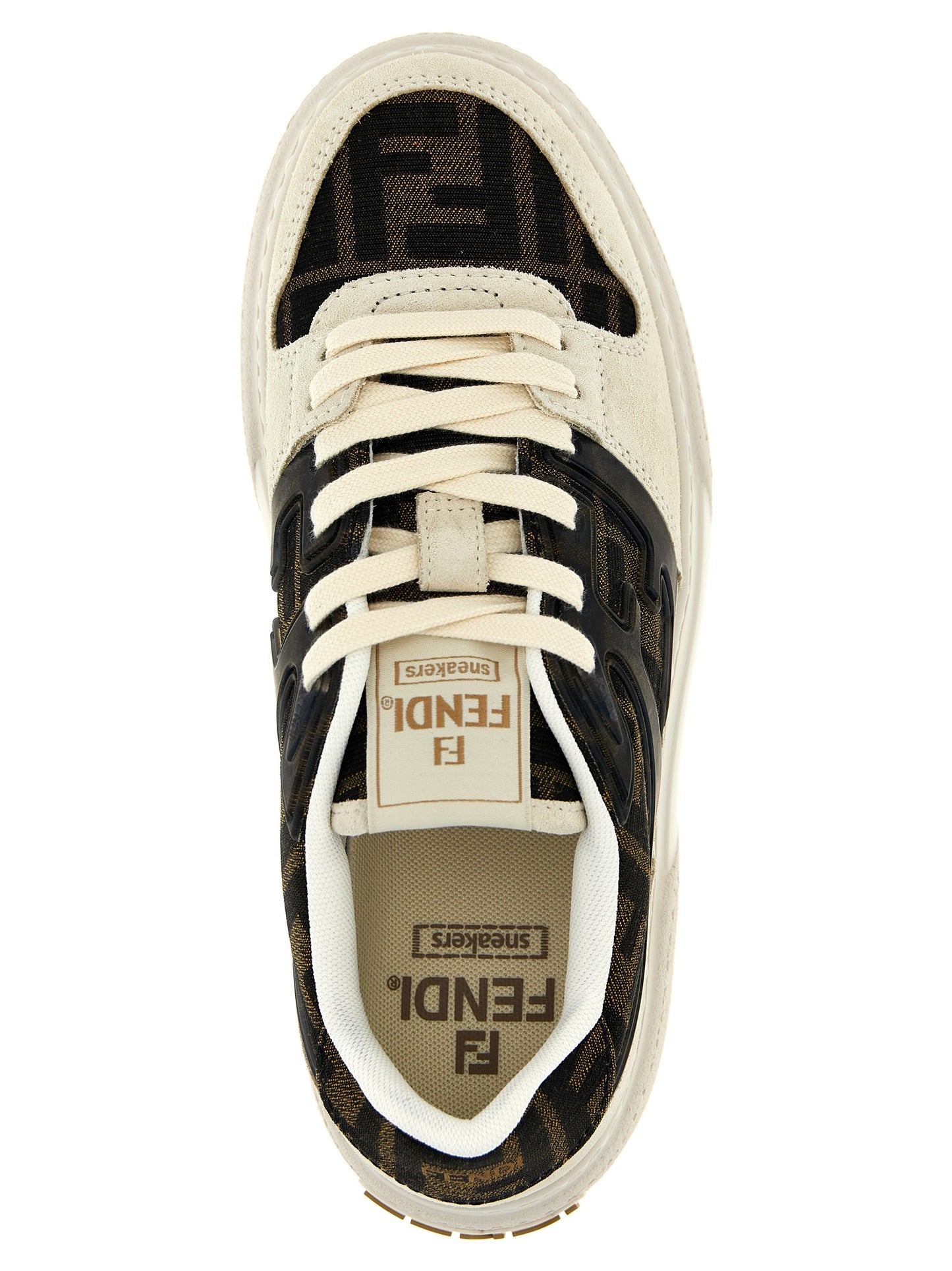 Fendi Multicolor Polyamide Chunky Sneakers