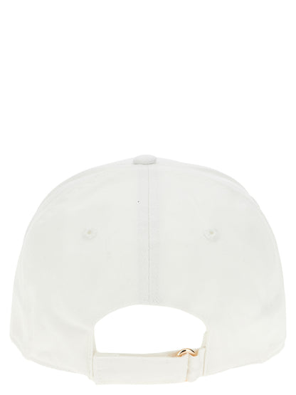 Ballantyne White Cotton Cap (Baseball Hat)