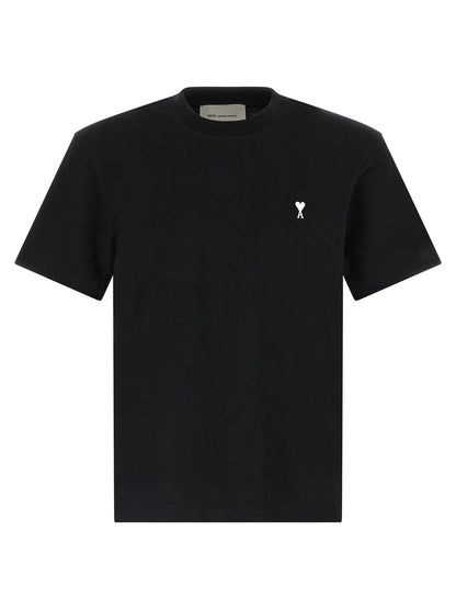 Ami Paris Bicolor Cotton T-Shirt