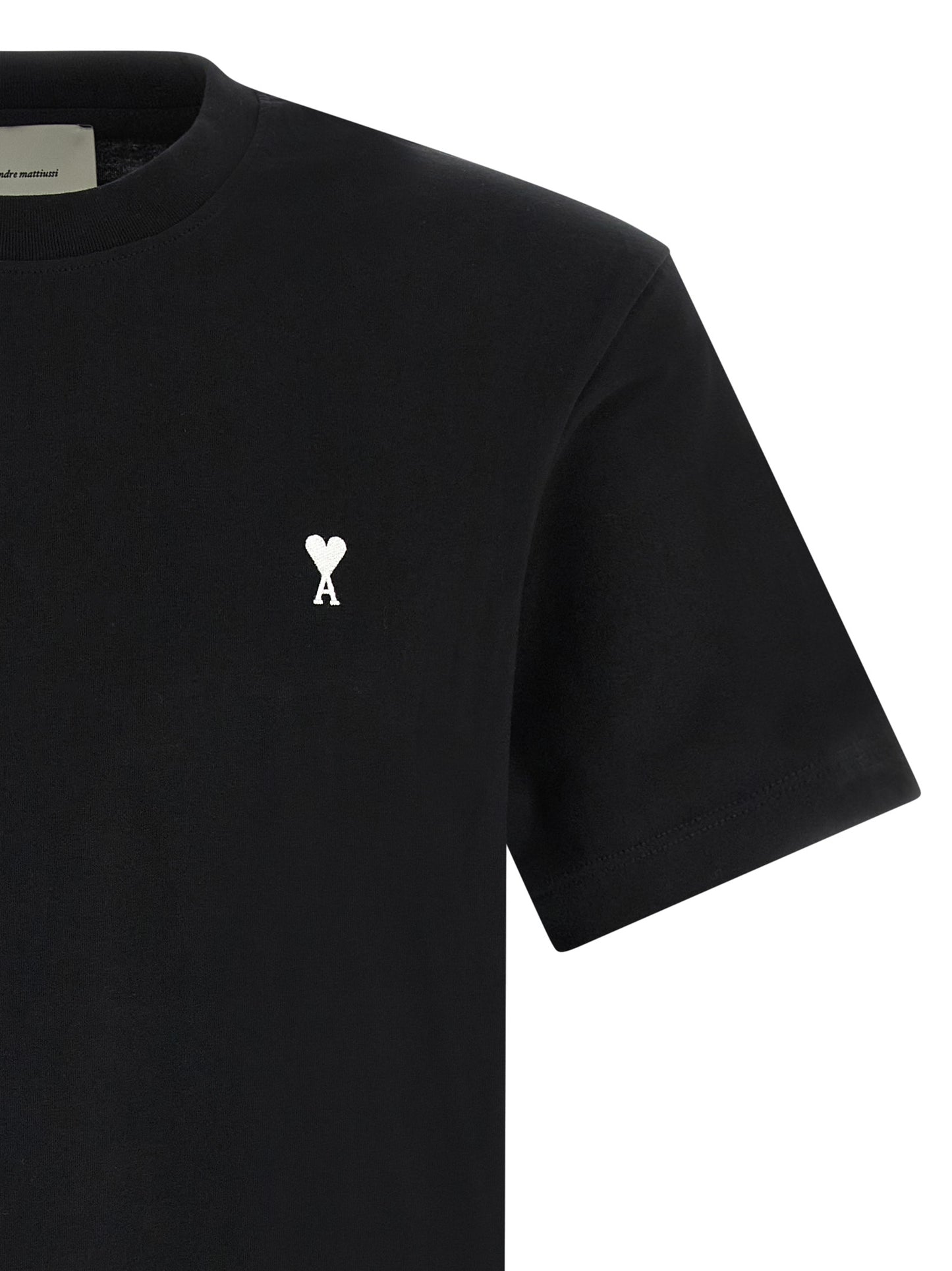 Ami Paris Bicolor Cotton T-Shirt