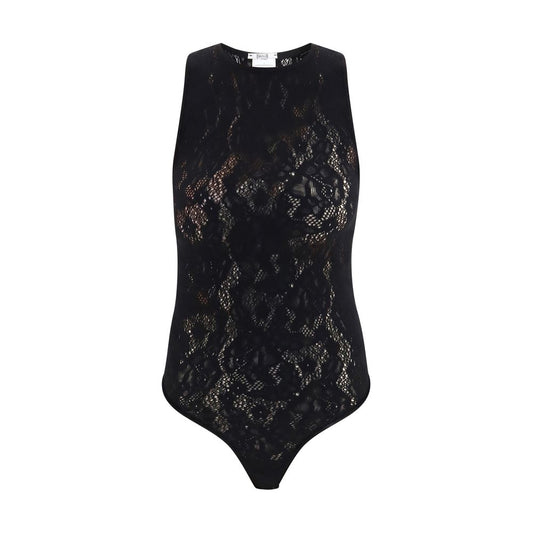 Wolford Black Polyamide Bodysuit