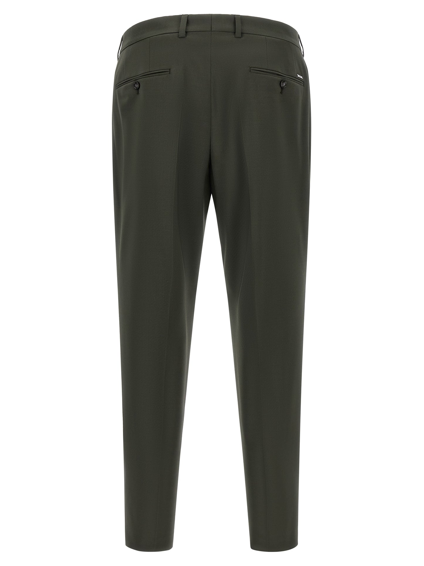 Hugo Boss Bicolor Virgin Wool Pants