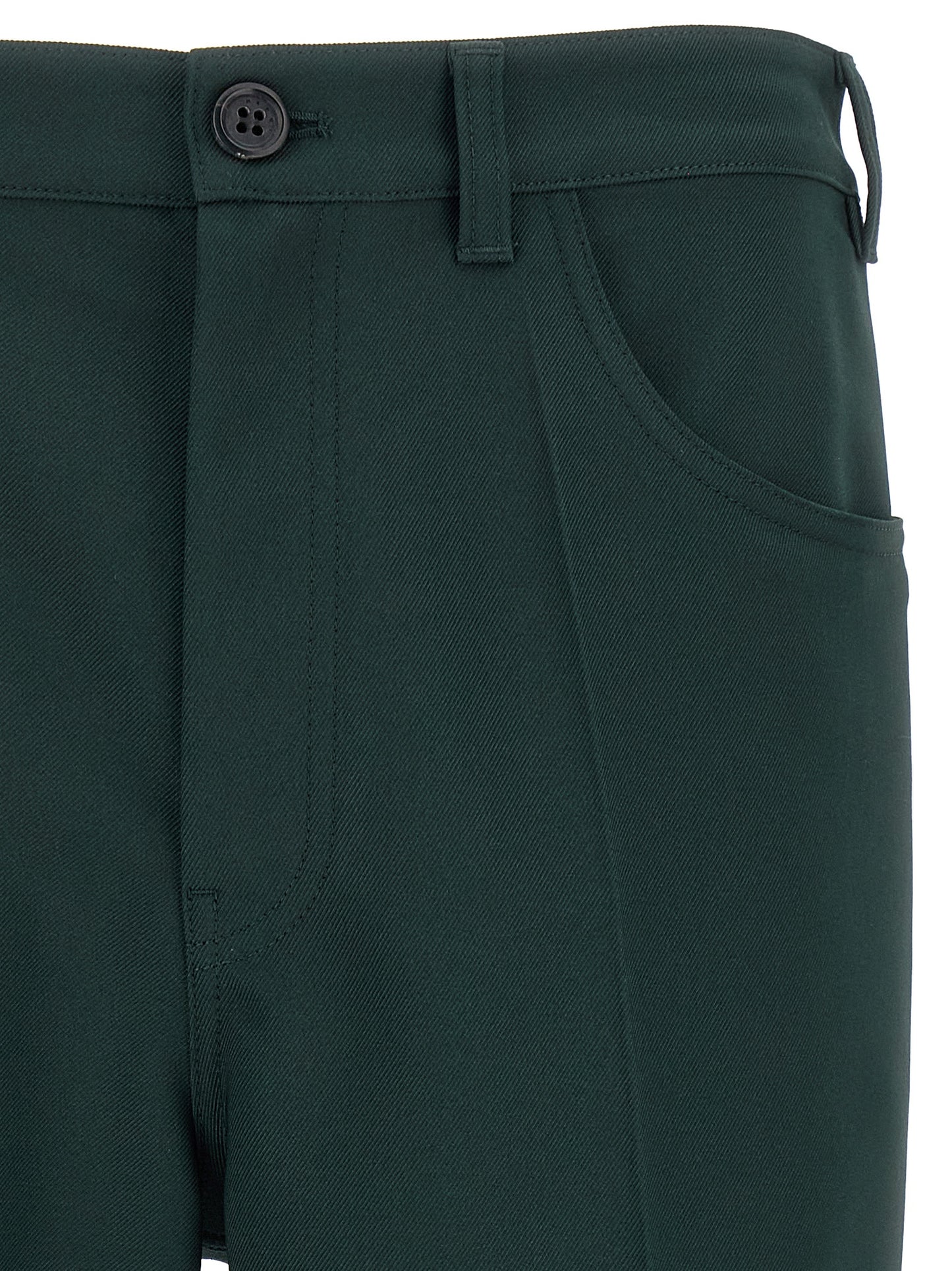 Marni Bicolor Polyester Pants