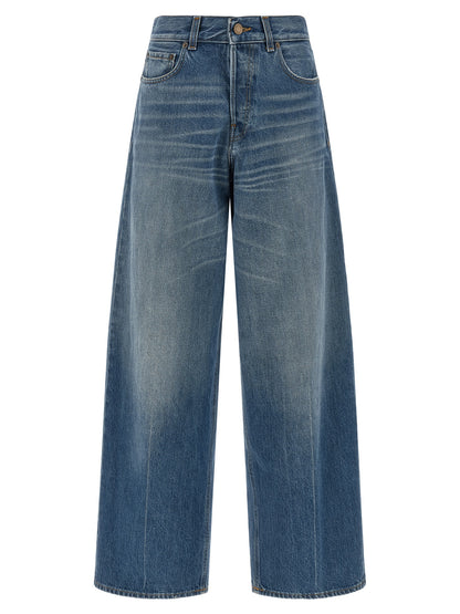 Haikure Blue Cotton Jeans Denim