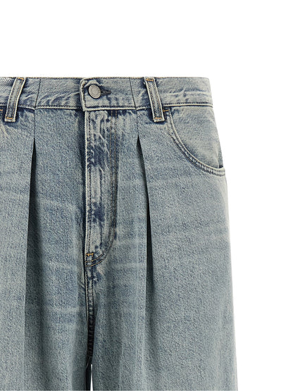 Haikure Blue Cotton Jeans Denim