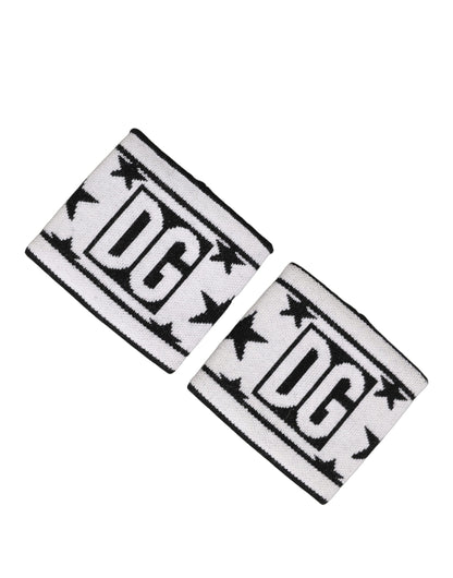 Dolce & Gabbana Men Set White Black Wool Logo #DGMILLENNIALS Wristband