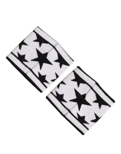 Dolce & Gabbana Men Set White Black Wool Logo #DGMILLENNIALS Wristband