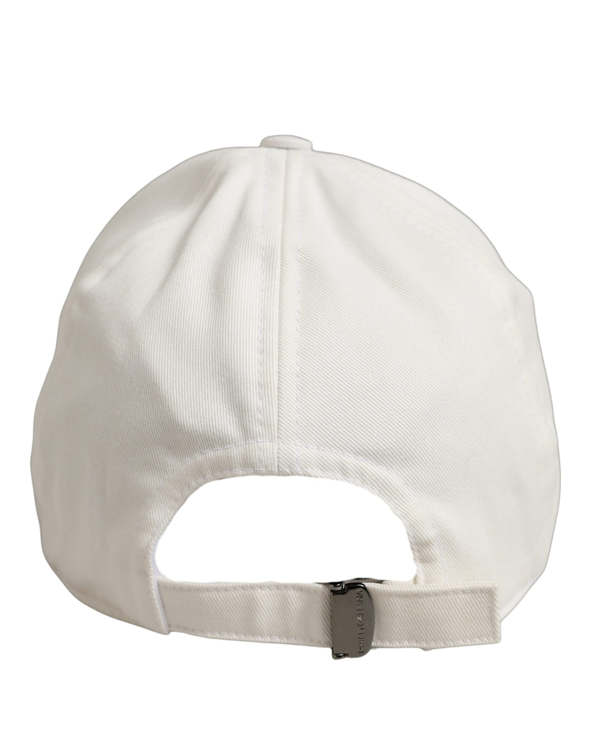 Dolce & Gabbana Cotton Polyester Baseball Cap - White