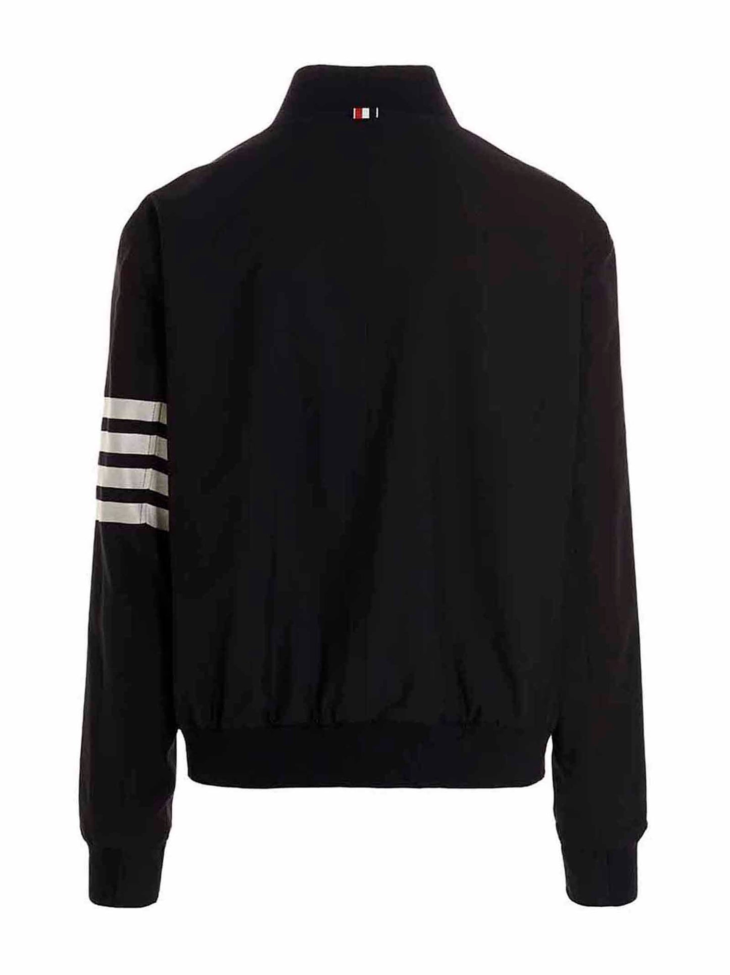 Thom Browne Blue Wool Bomber