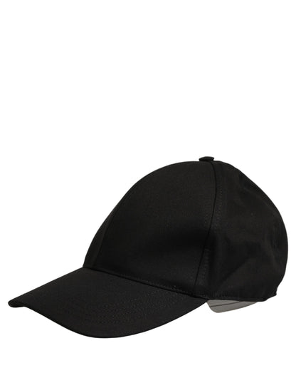 Dolce & Gabbana Cotton Polyester Baseball Cap - Black