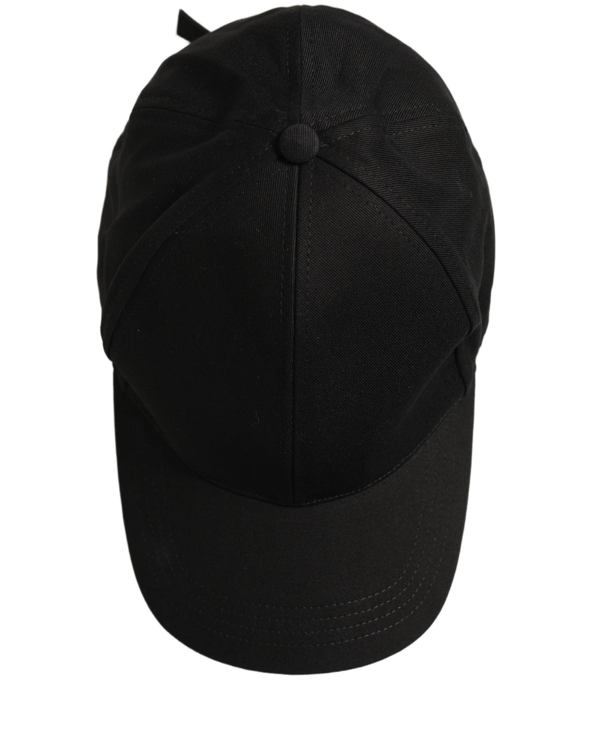 Dolce & Gabbana Cotton Polyester Baseball Cap - Black