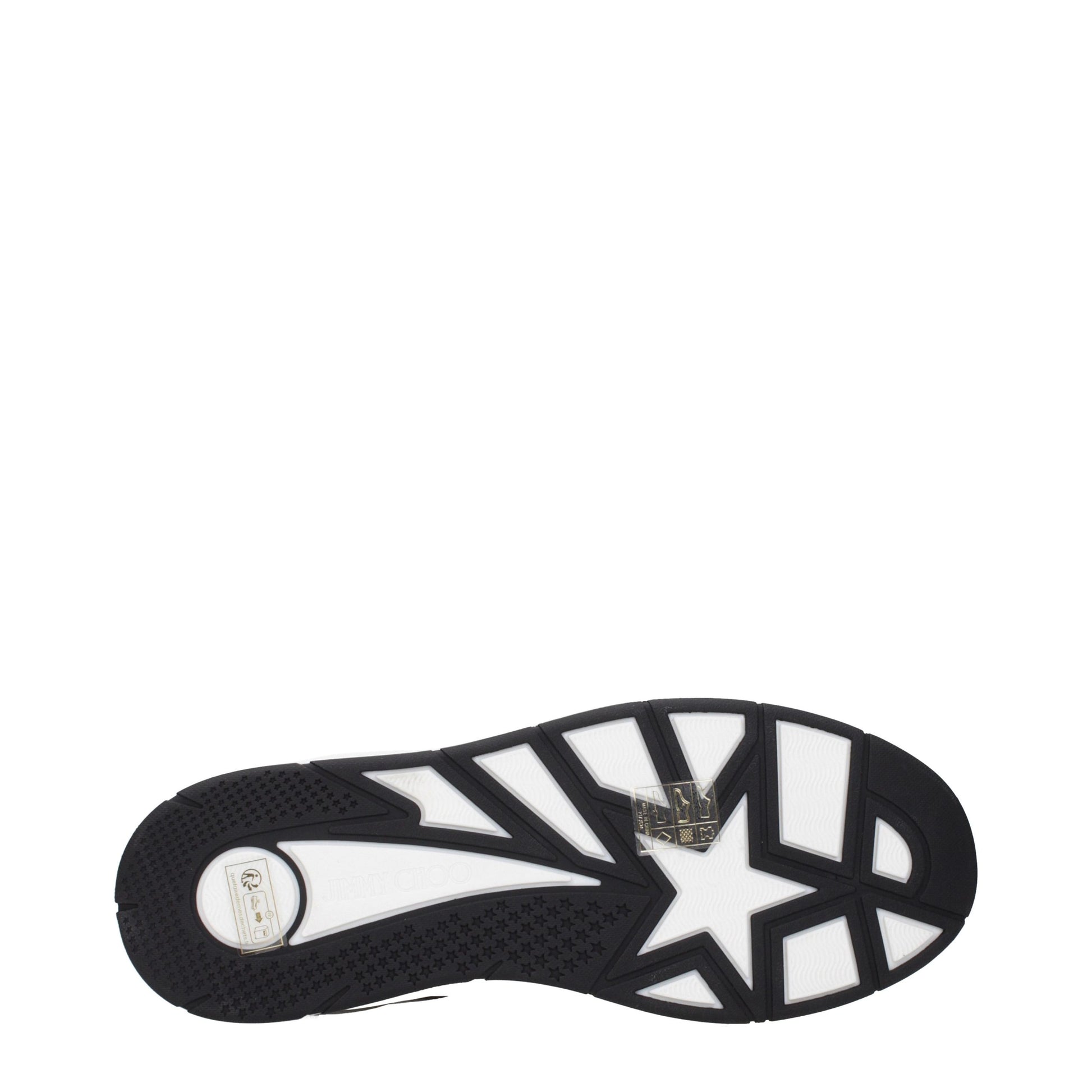 Sneakers by Jimmy Choo for women in leather black features an timeless silhouette from the Women's Low Top Leather Sneakers collection, showcasing a signature low-top style with an timeless finish.