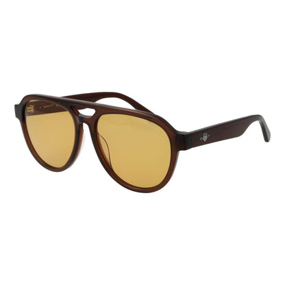 Gant Aviator Non-Polarized Light-Tint Acetate Sunglasses - Brown