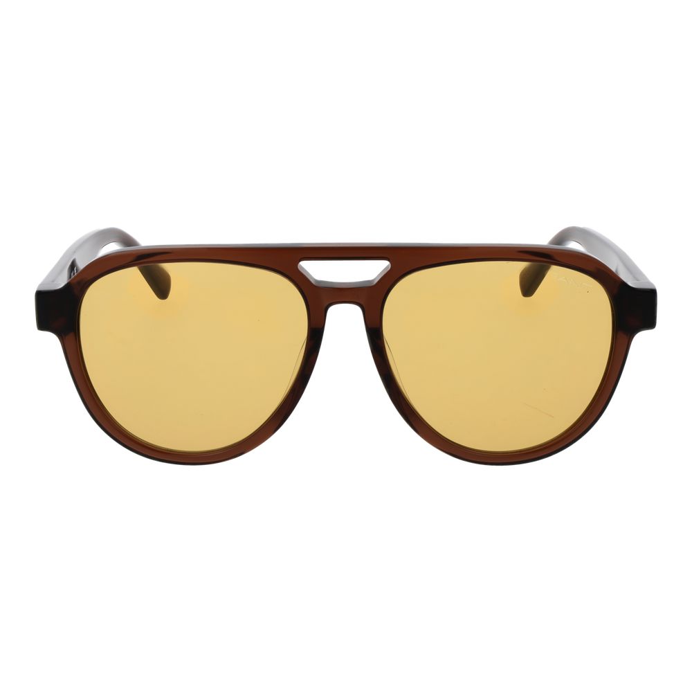 Gant Aviator Non-Polarized Light-Tint Acetate Sunglasses - Brown